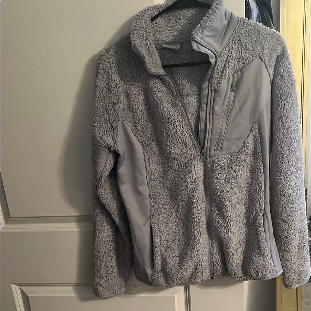 Columbia Cozy Gray Fleece Jacket